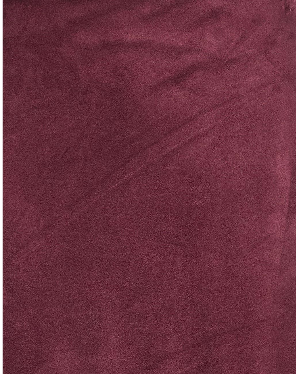 Dixie Purple Burgundy Midi Skirt Polyester, Elastane
