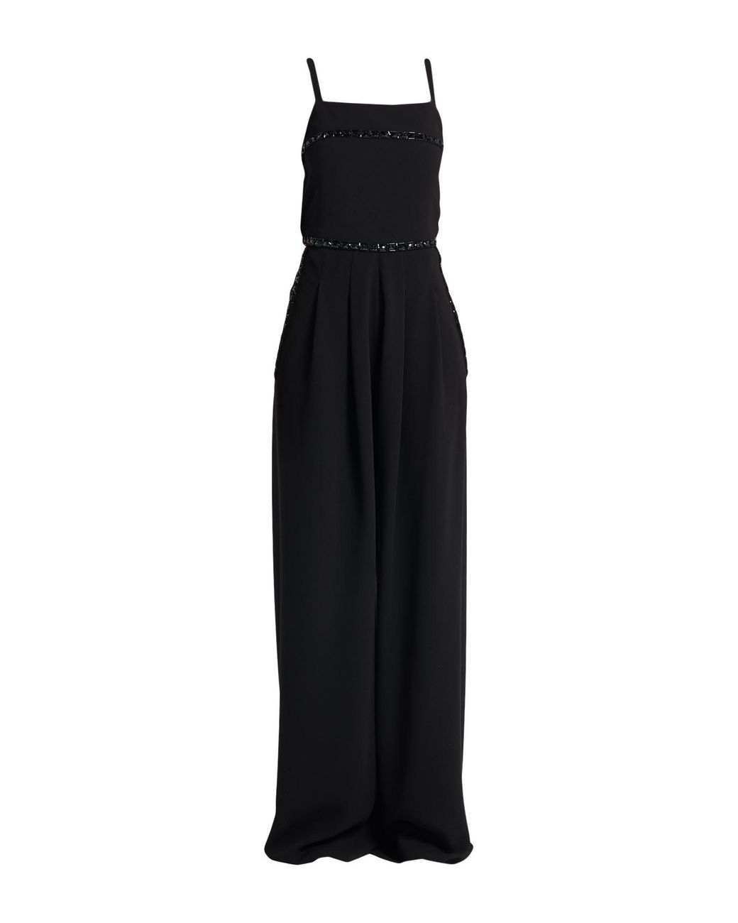 Max Mara Black Jumpsuit Triacetate, Polyester