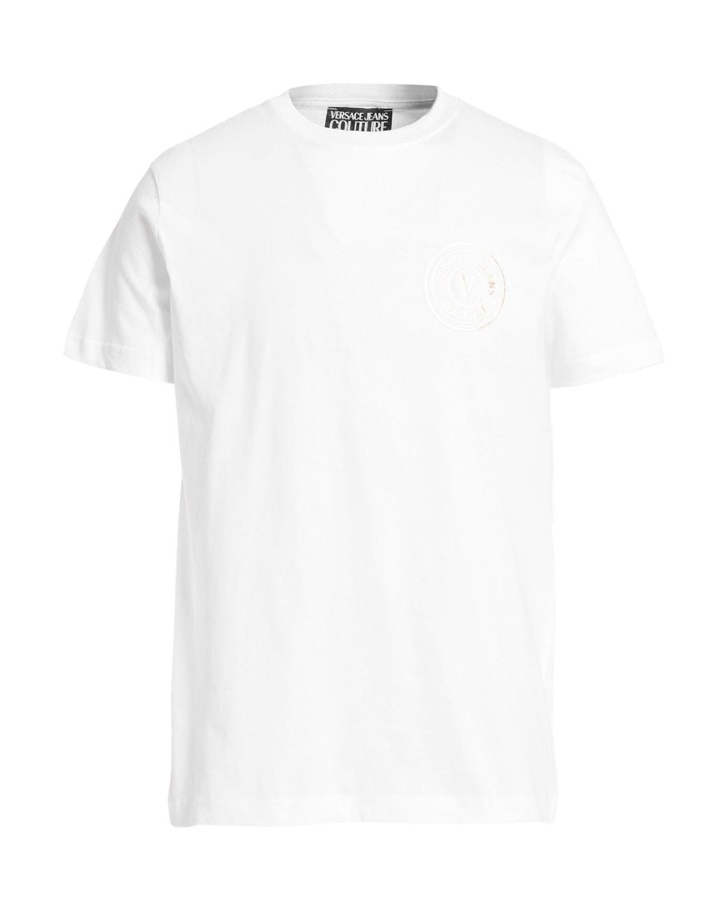 Versace Jeans Couture White T-Shirt Cotton for men