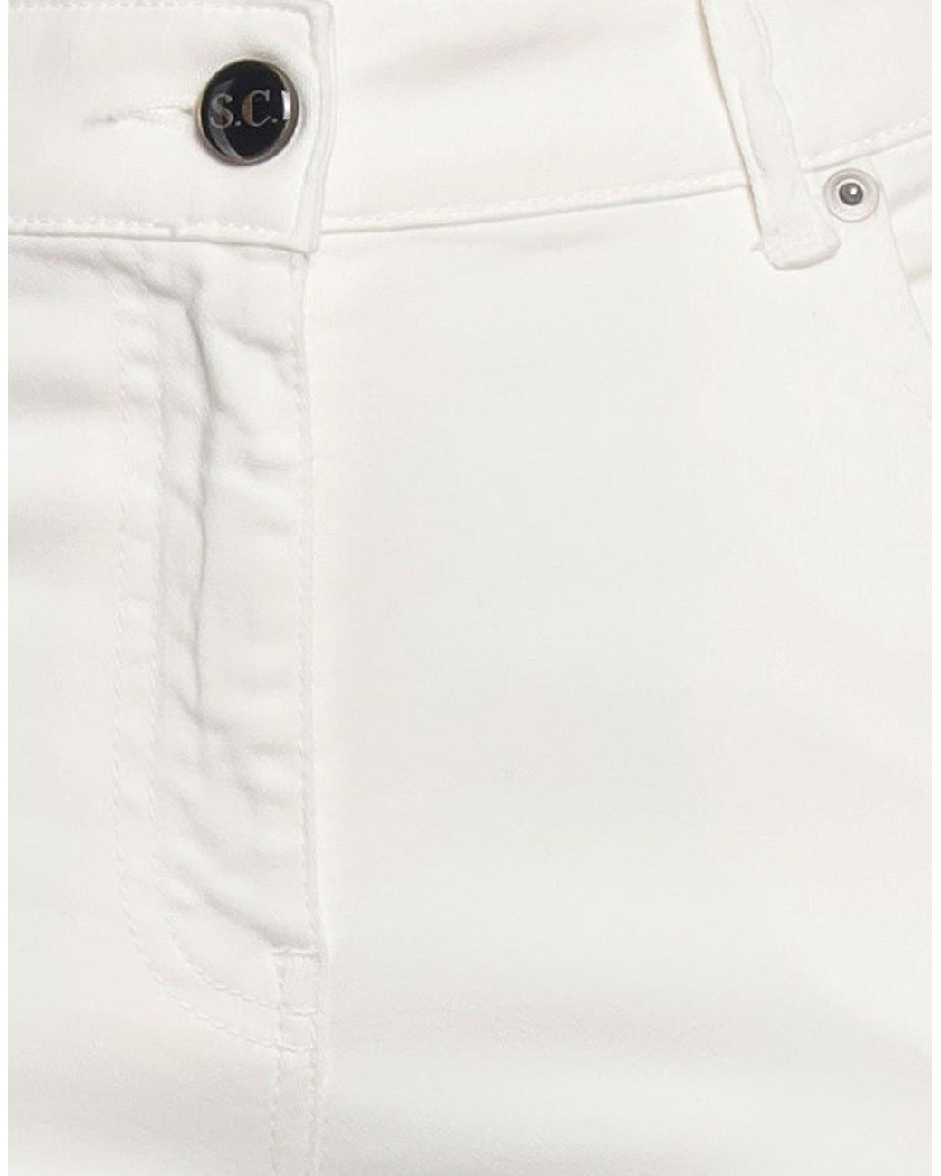 Semicouture White Jeans