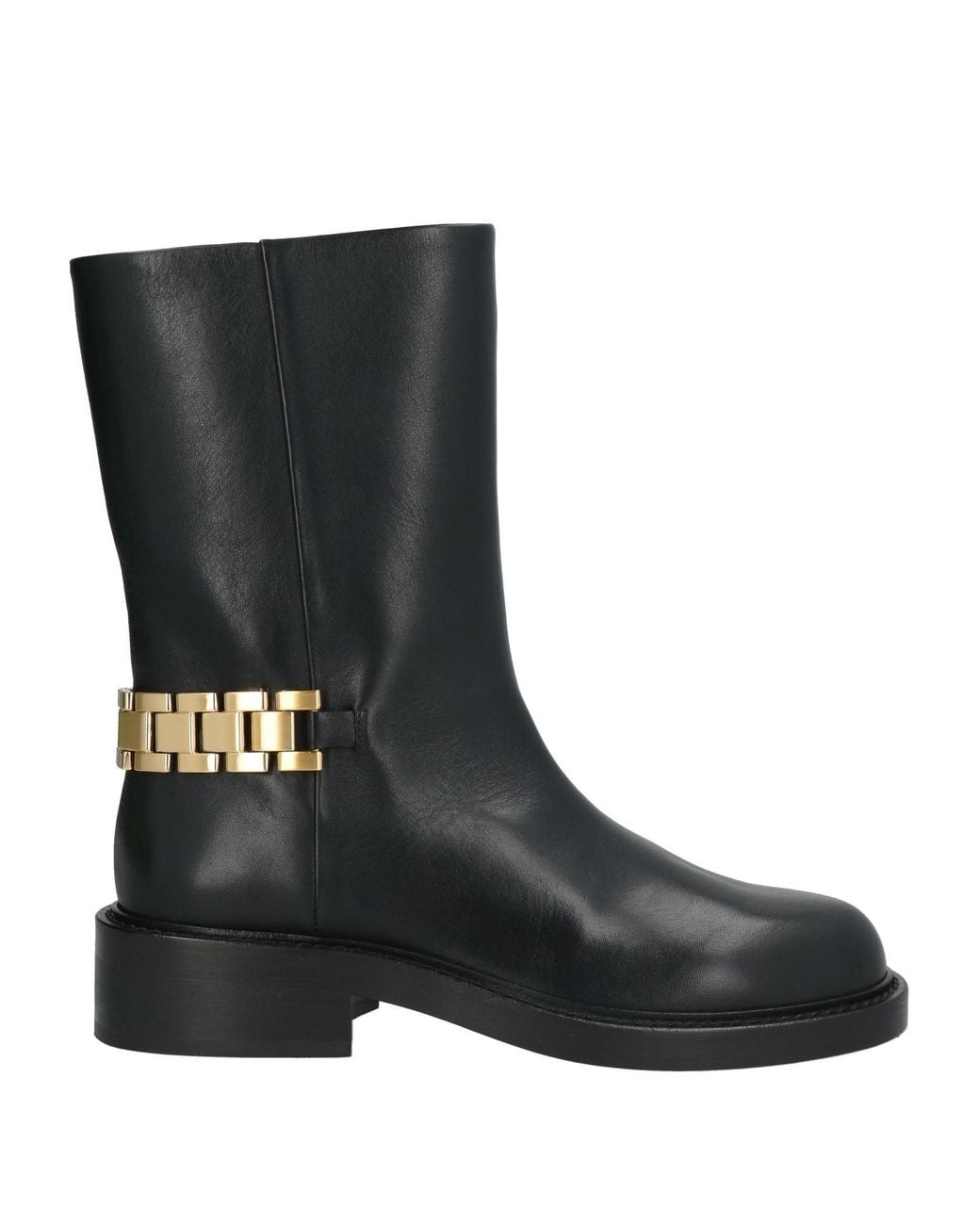 Victoria Beckham Black Ankle Boots Leather