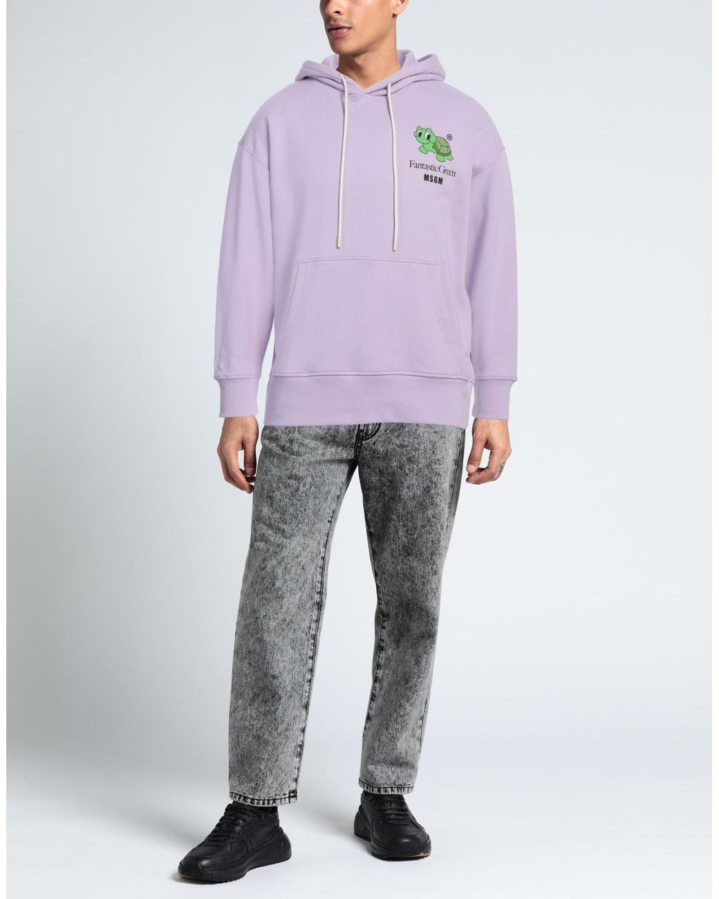 MSGM Purple Sweatshirt for men