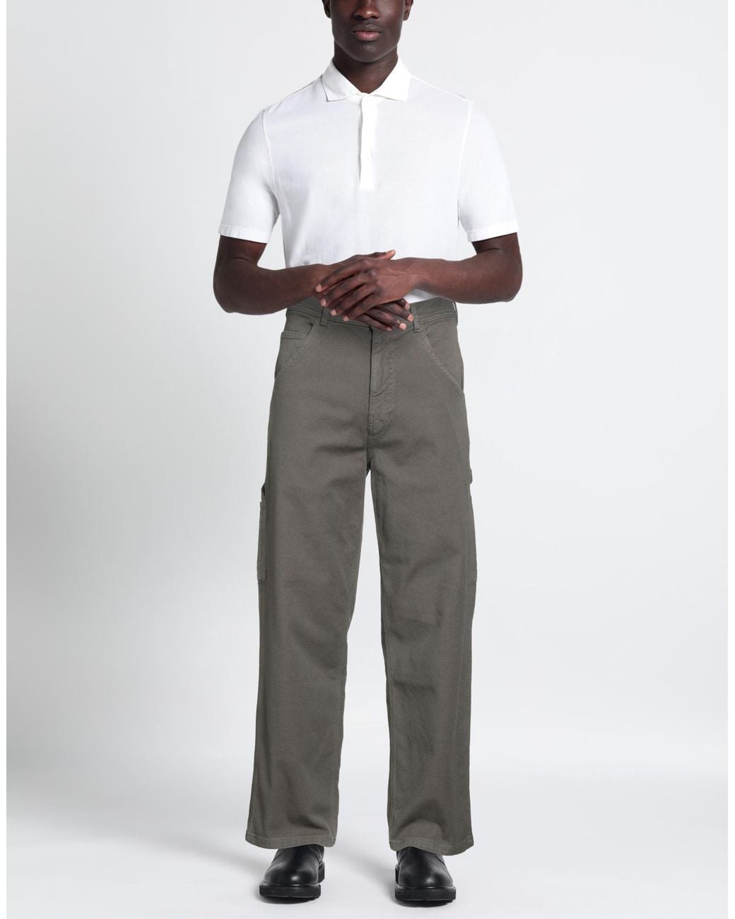 Stan Ray Gray Lead Pants Cotton for men