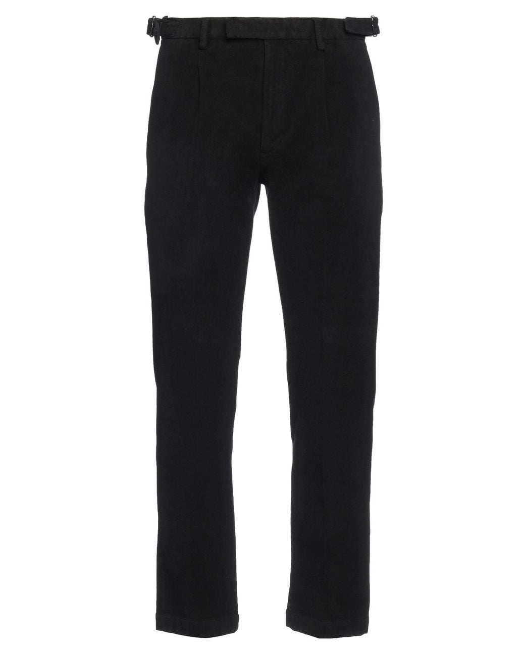 Messagerie Black Patrizio Piscaglia Pants Cotton, Elastane for men