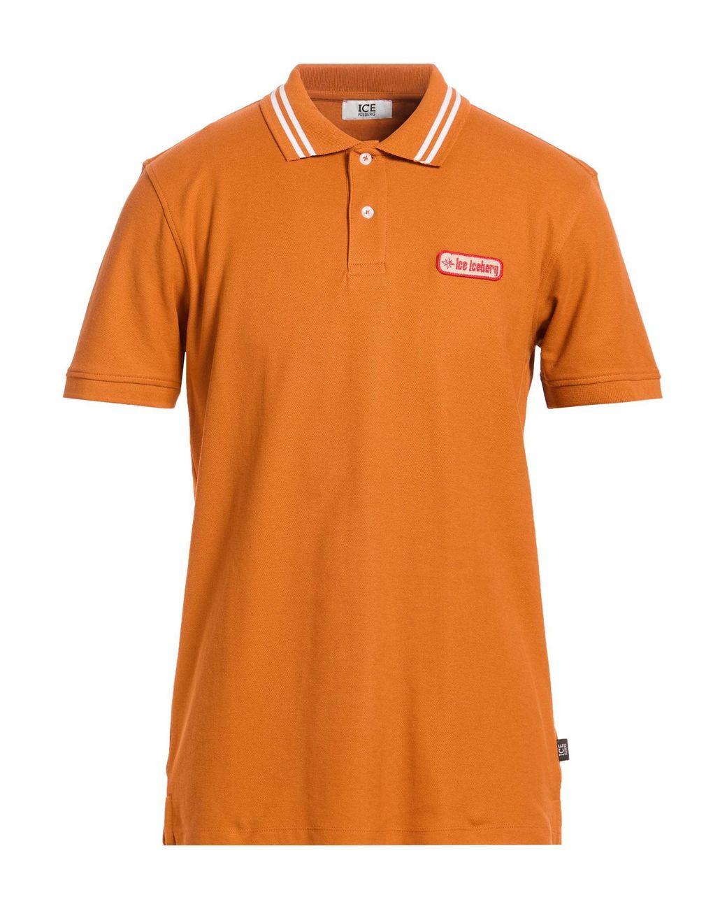 Ice Iceberg Orange Polo Shirt Cotton for men