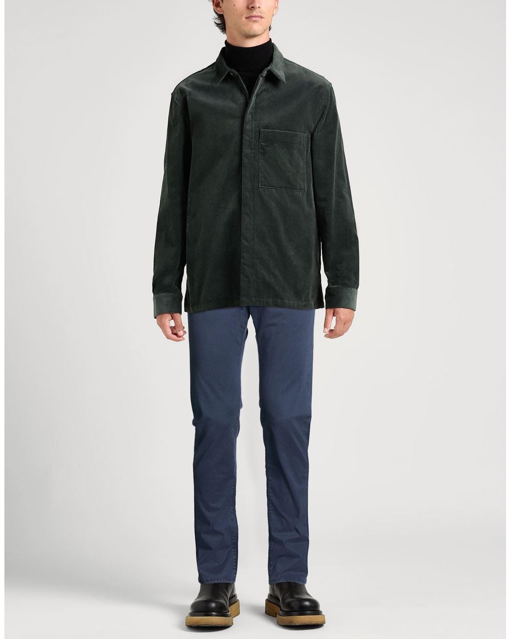 Jacob Cohen Blue Pants Modal, Cotton, Elastane, Polyester for men