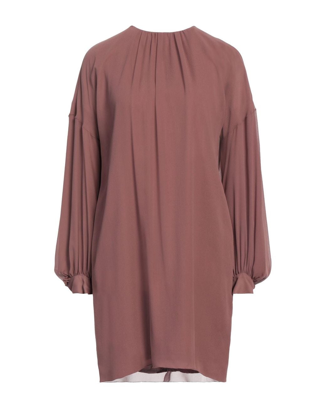 Fabiana Filippi Purple Mini Dress
