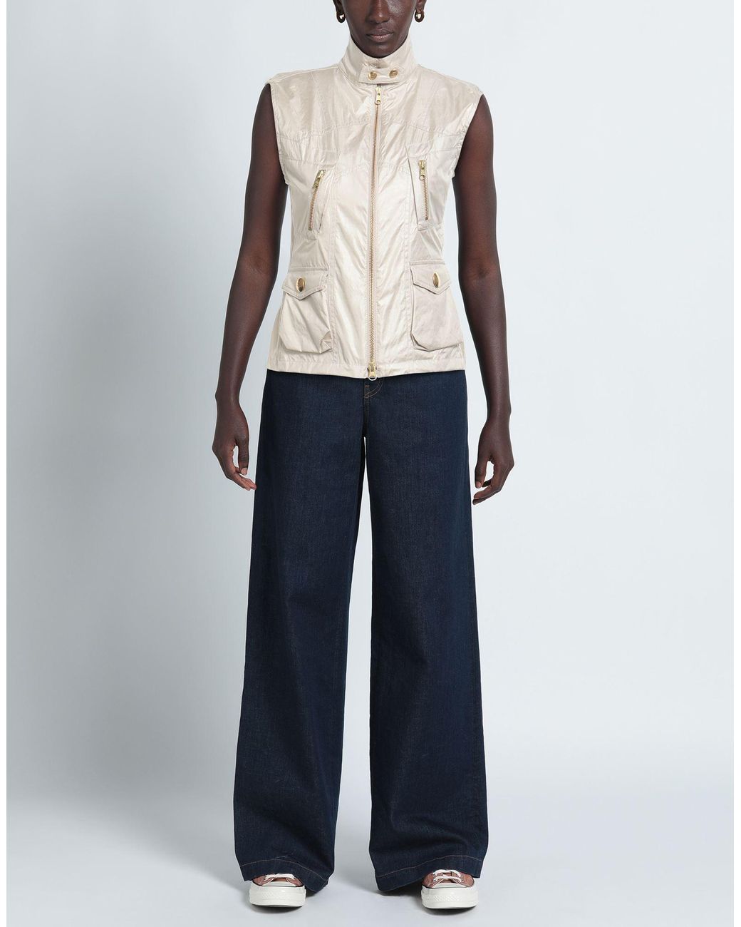 Fay White Gilet