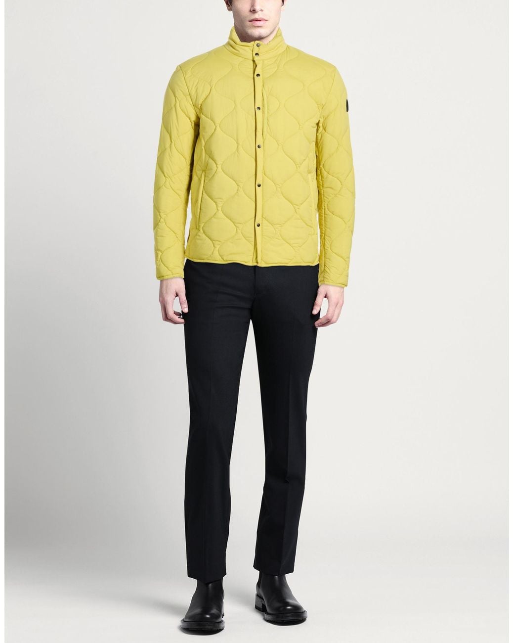 DUNO Yellow Puffers for men