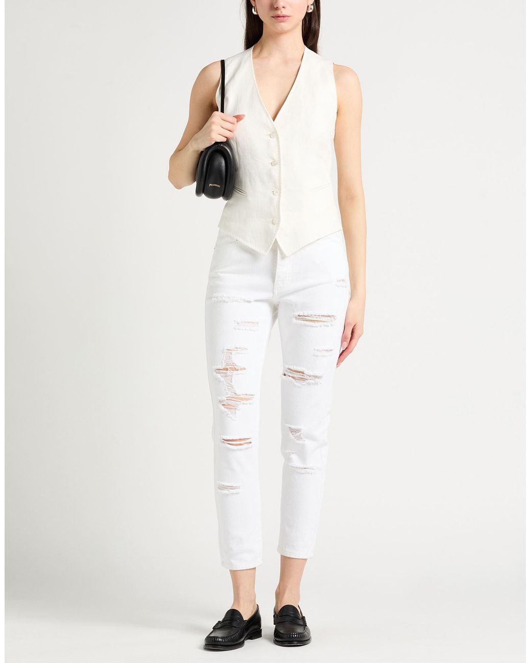 ARMANI EXCHANGE White Jeans