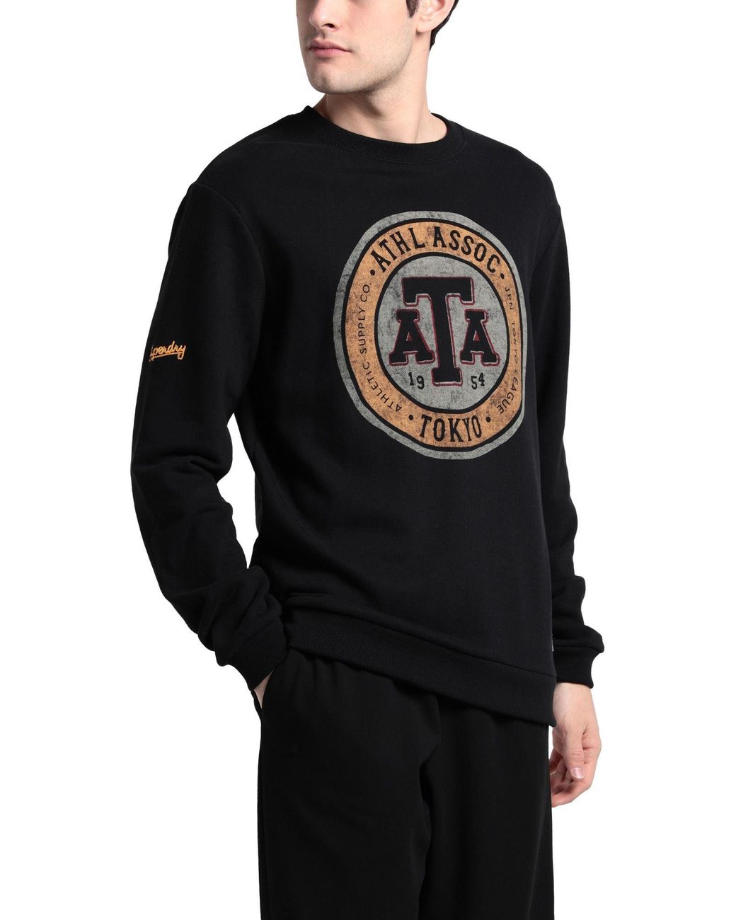 Superdry Black Sweatshirt for men