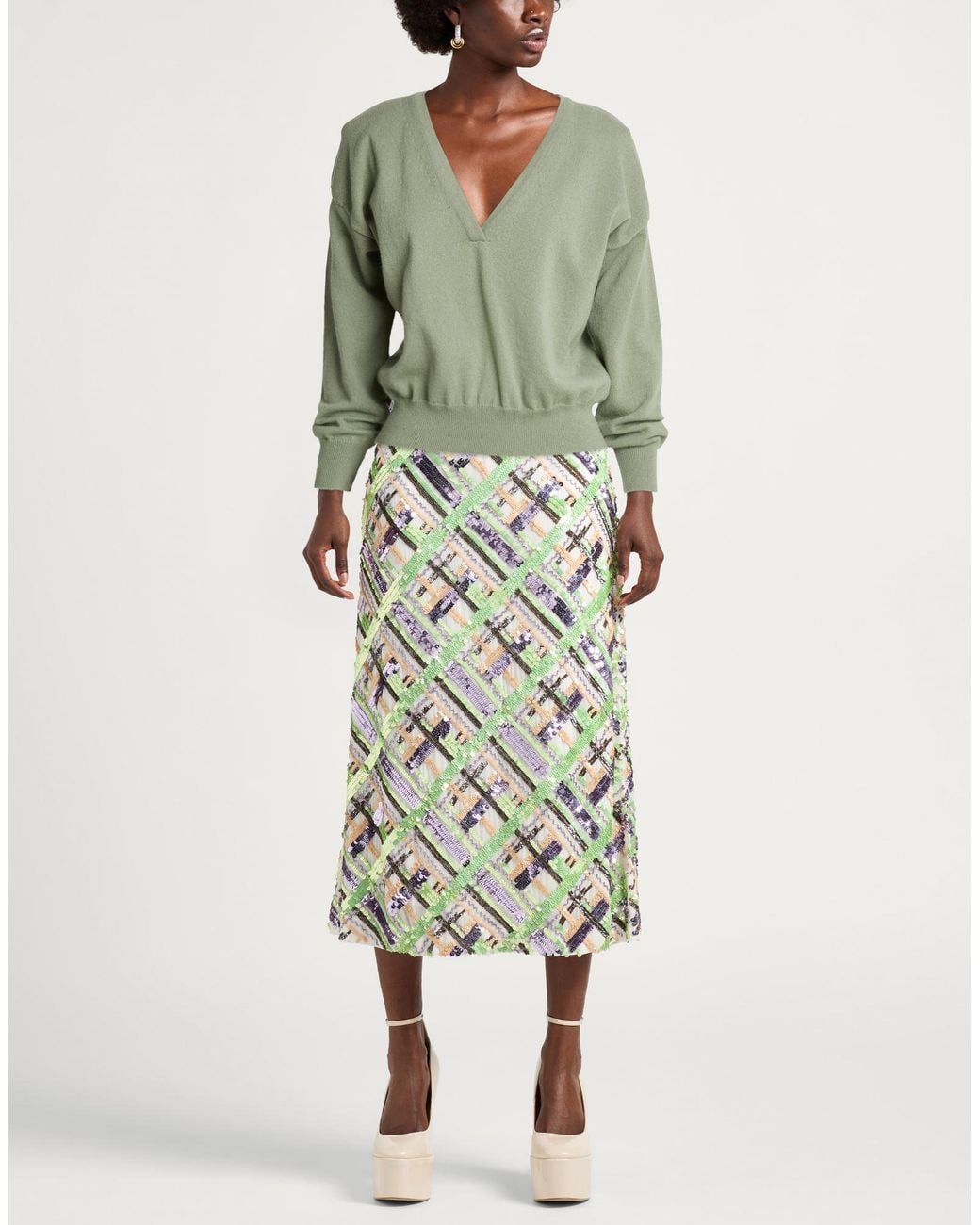 Pullover Alpha Studio de color Green