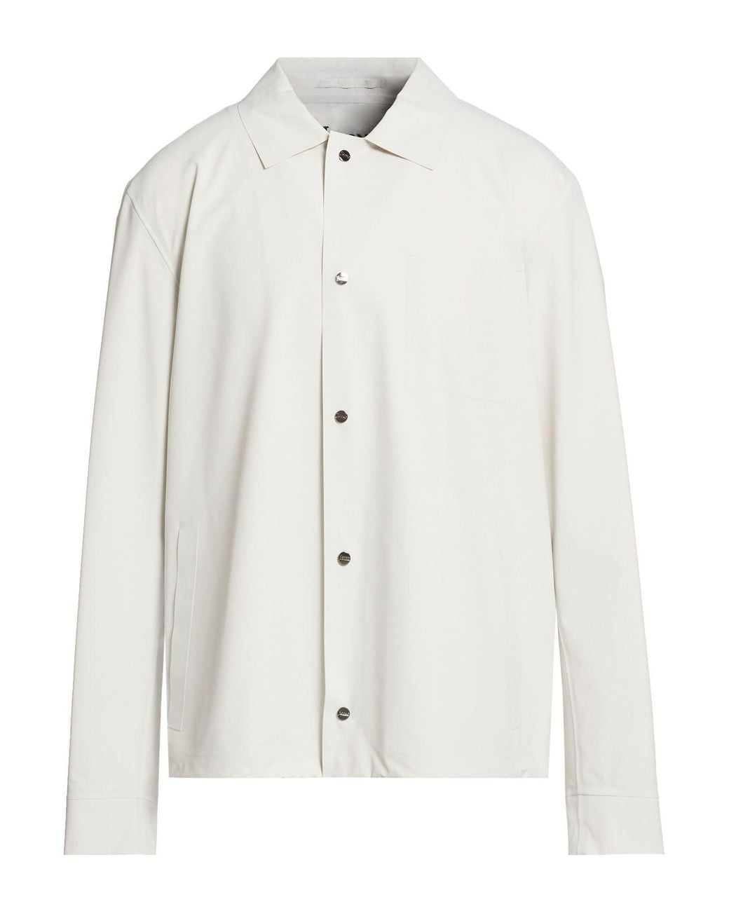 Herno White Light Jacket Polyamide, Elastane for men