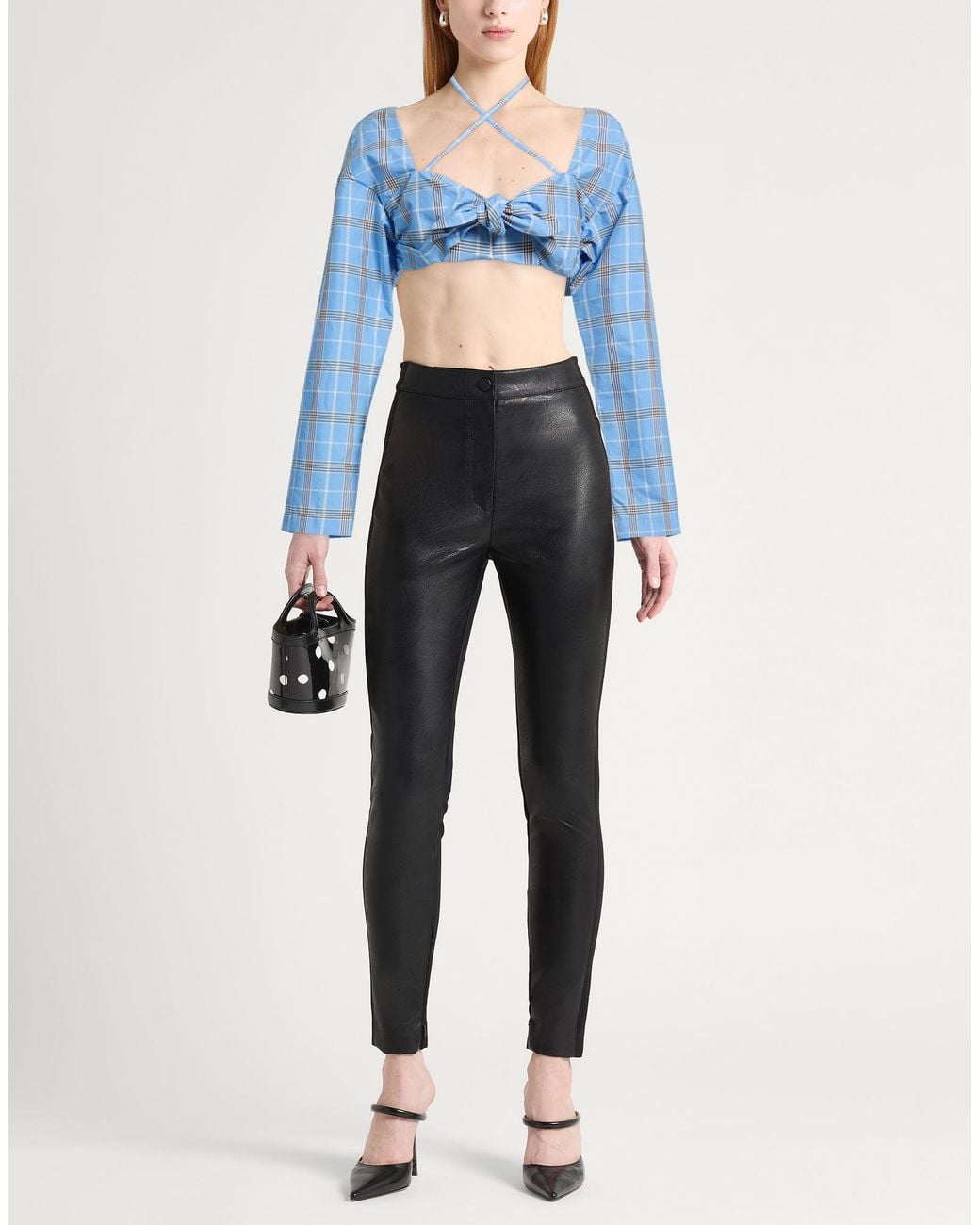 Top MSGM en coloris Blue