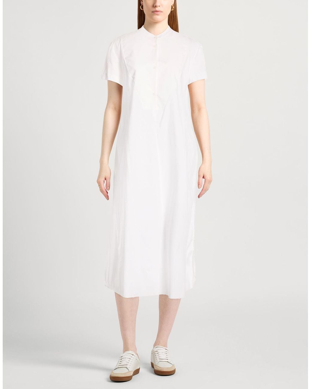 Liviana Conti White Midi Dress