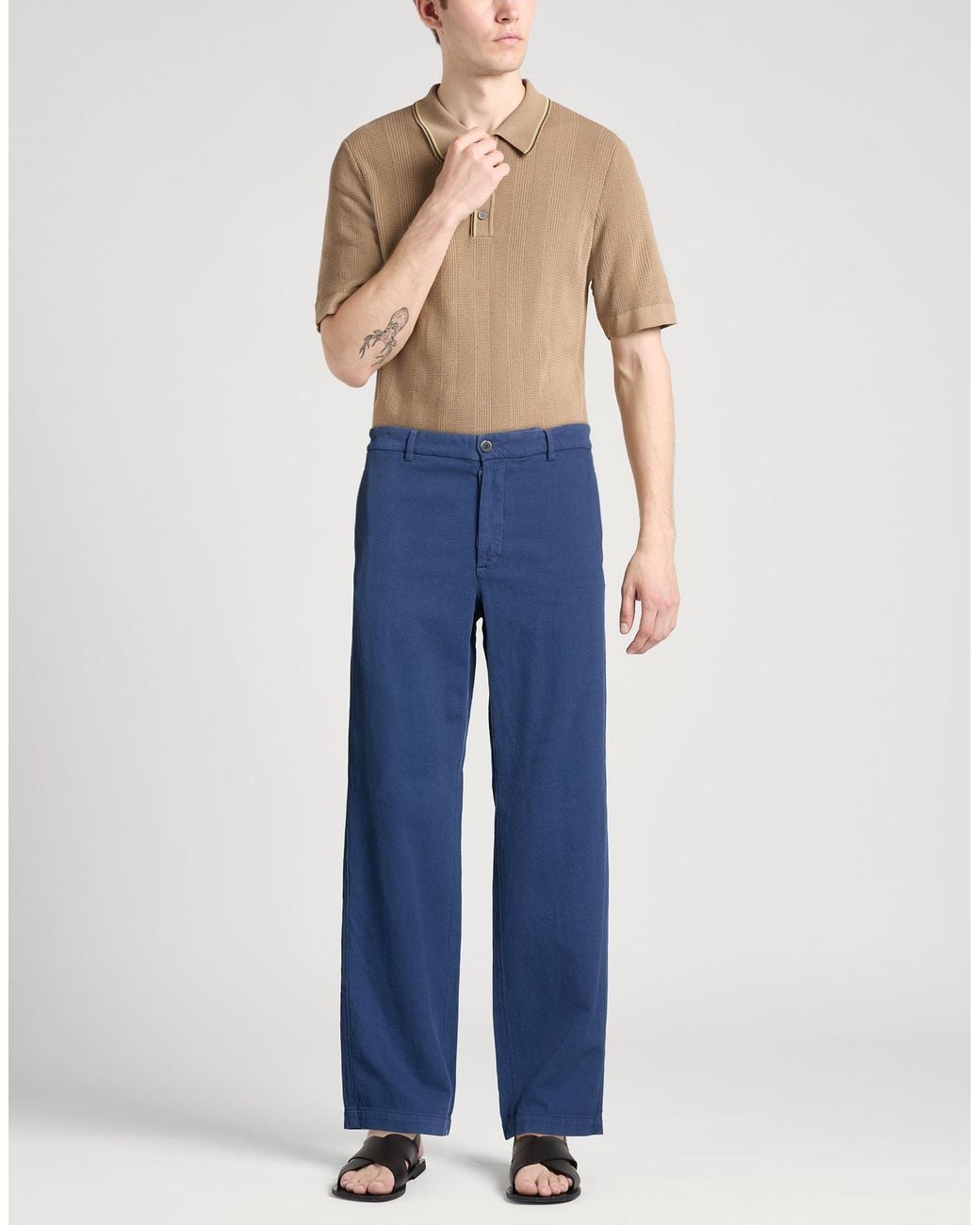 Barena Blue Trouser for men