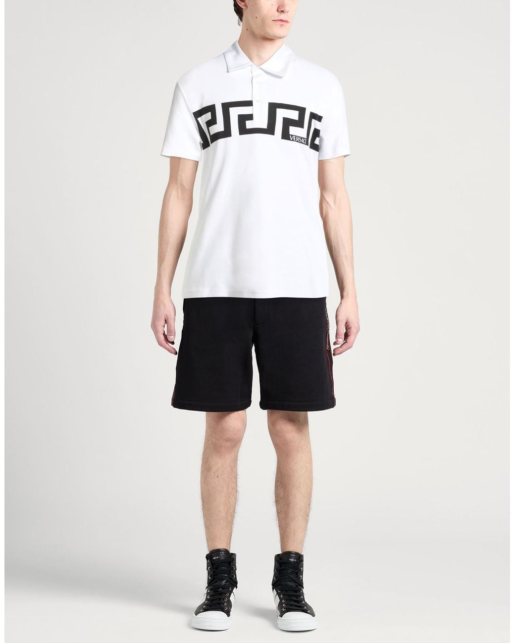 Versace White Polo Shirts for men