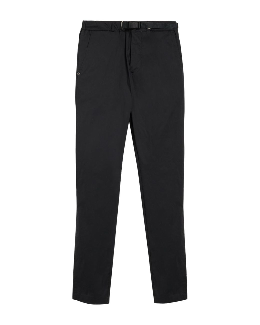 White Sand Black Pants Cotton, Polyamide, Elastane for men
