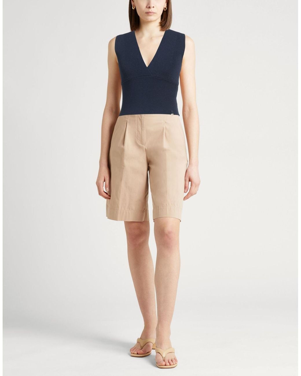 Herno Blue Top Viscose, Polyester