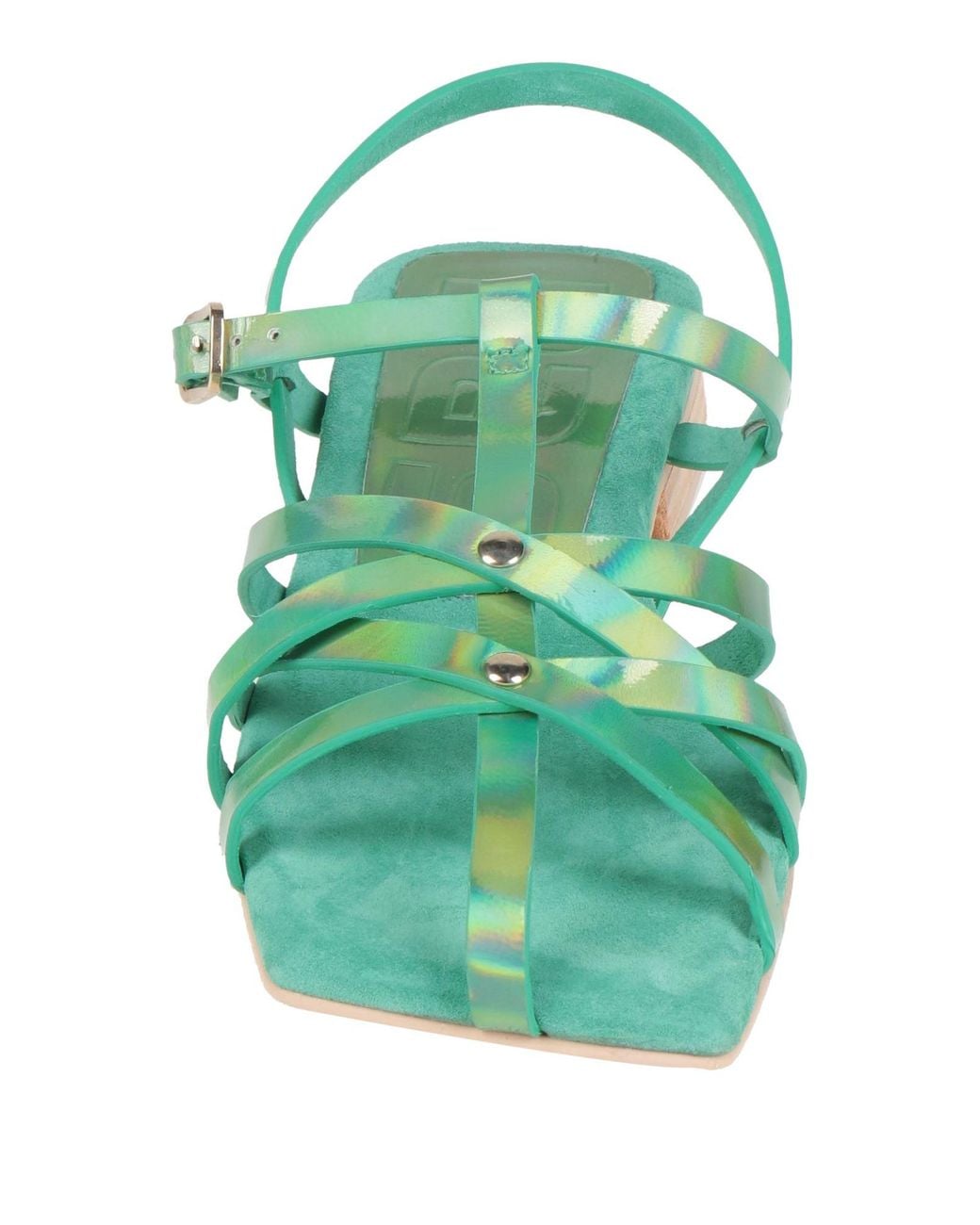 Ras Green Sandals