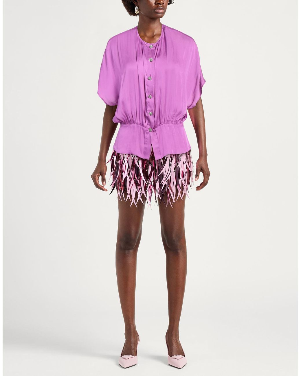 Essentiel Antwerp Purple Shirt