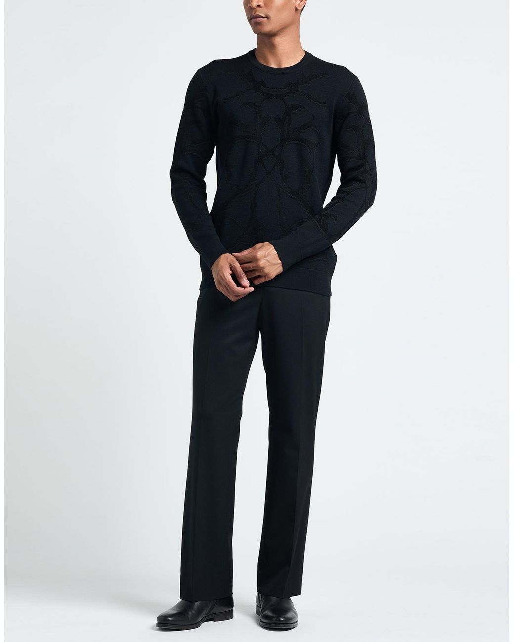Versace Black Jumper for men