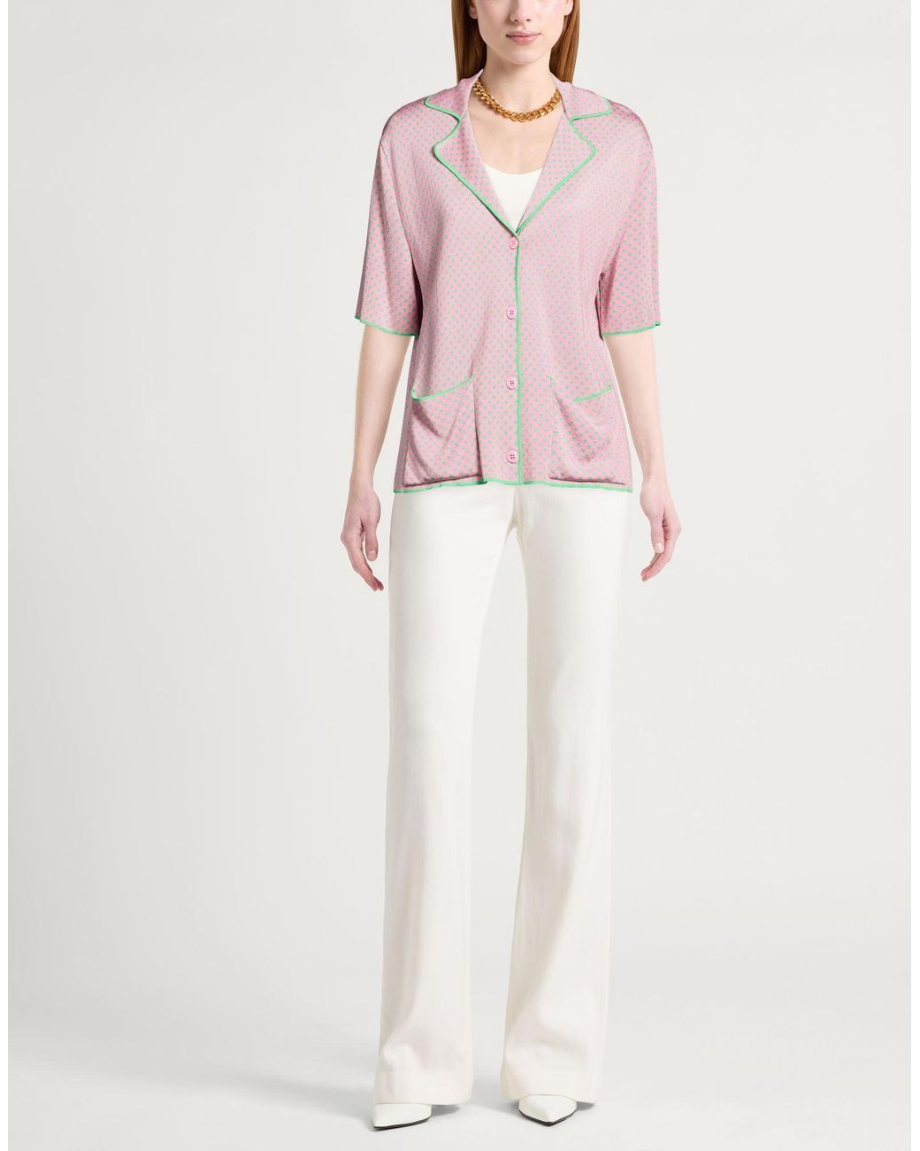 Boutique Moschino Pink Cardigan Viscose