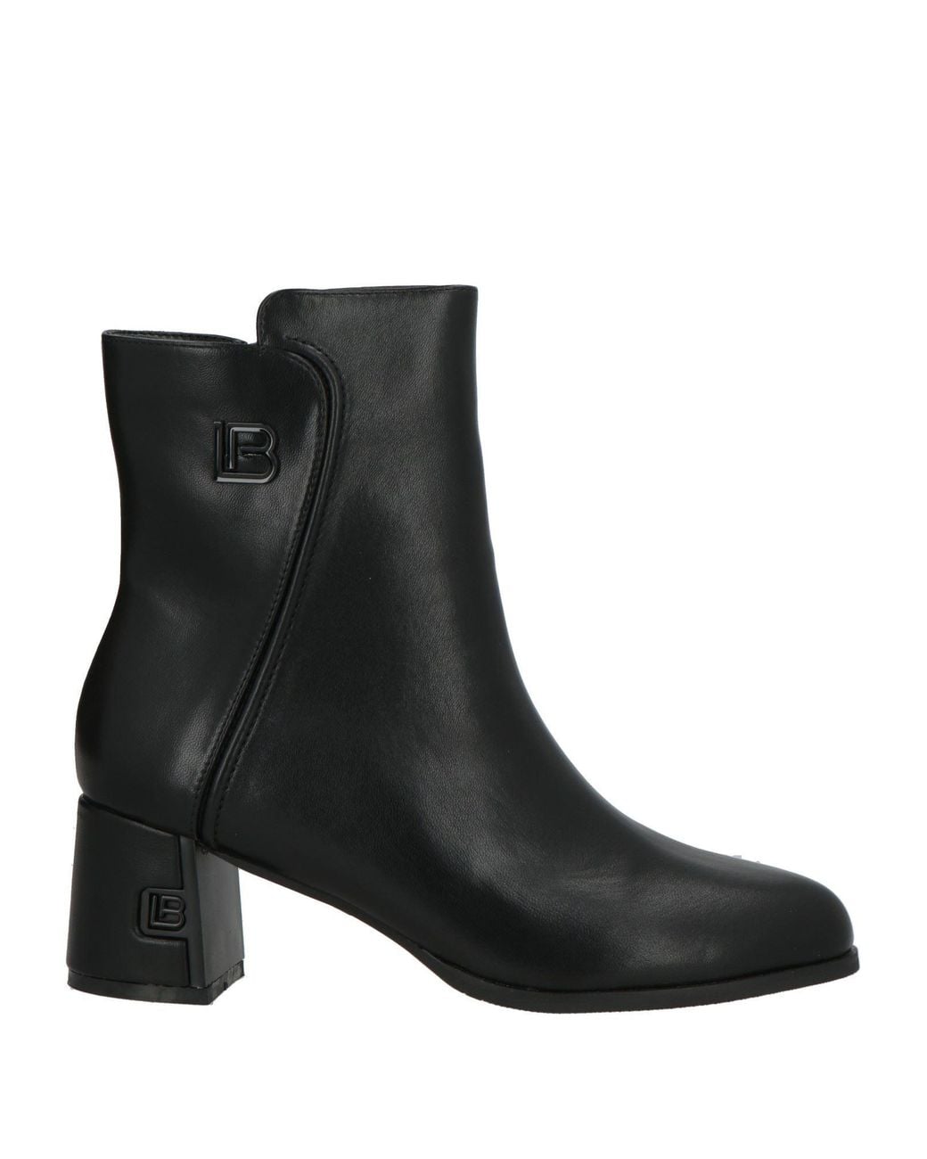 Laura Biagiotti Black Ankle Boots Synthetic Material