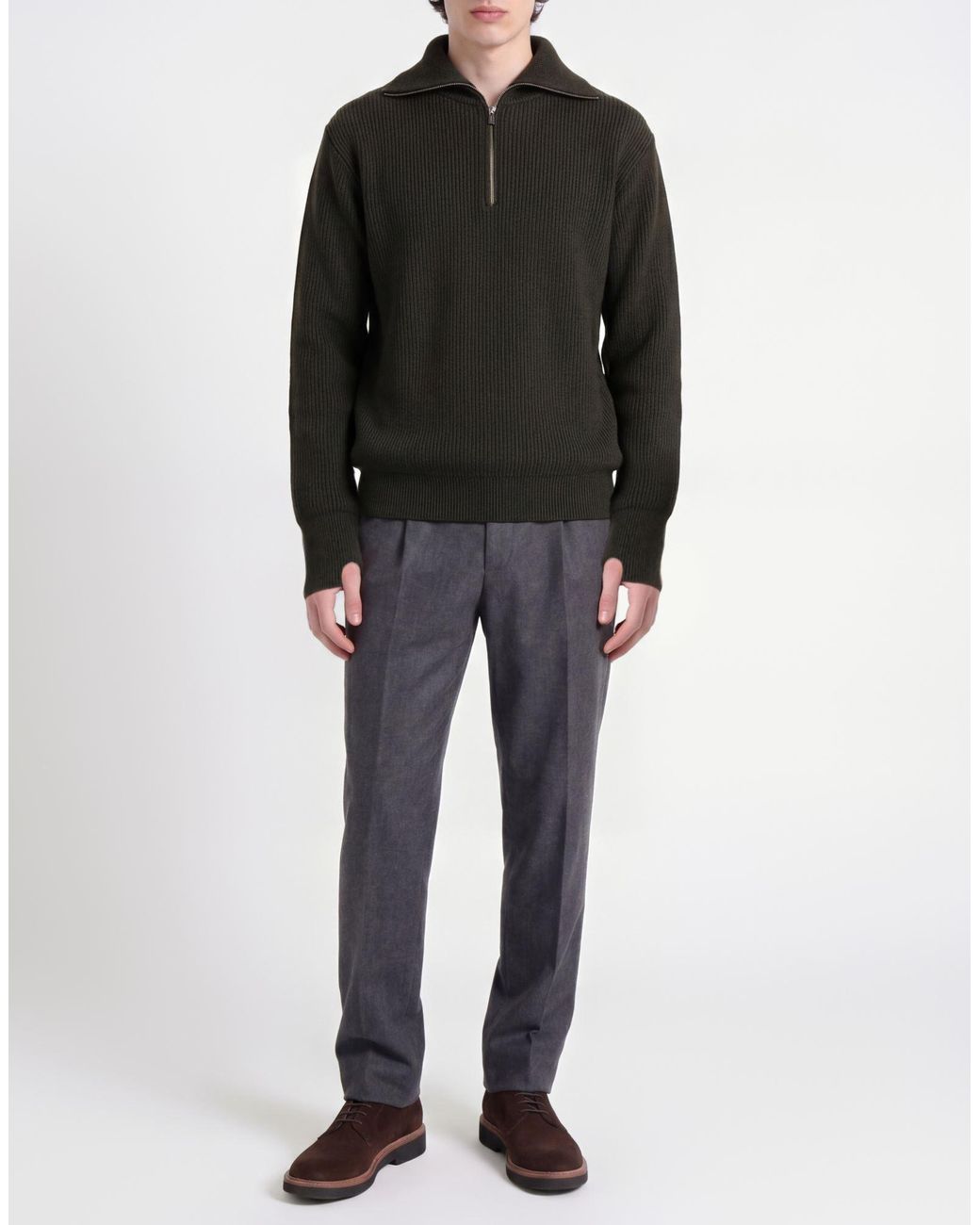 Pullover di Barena in Green da Uomo