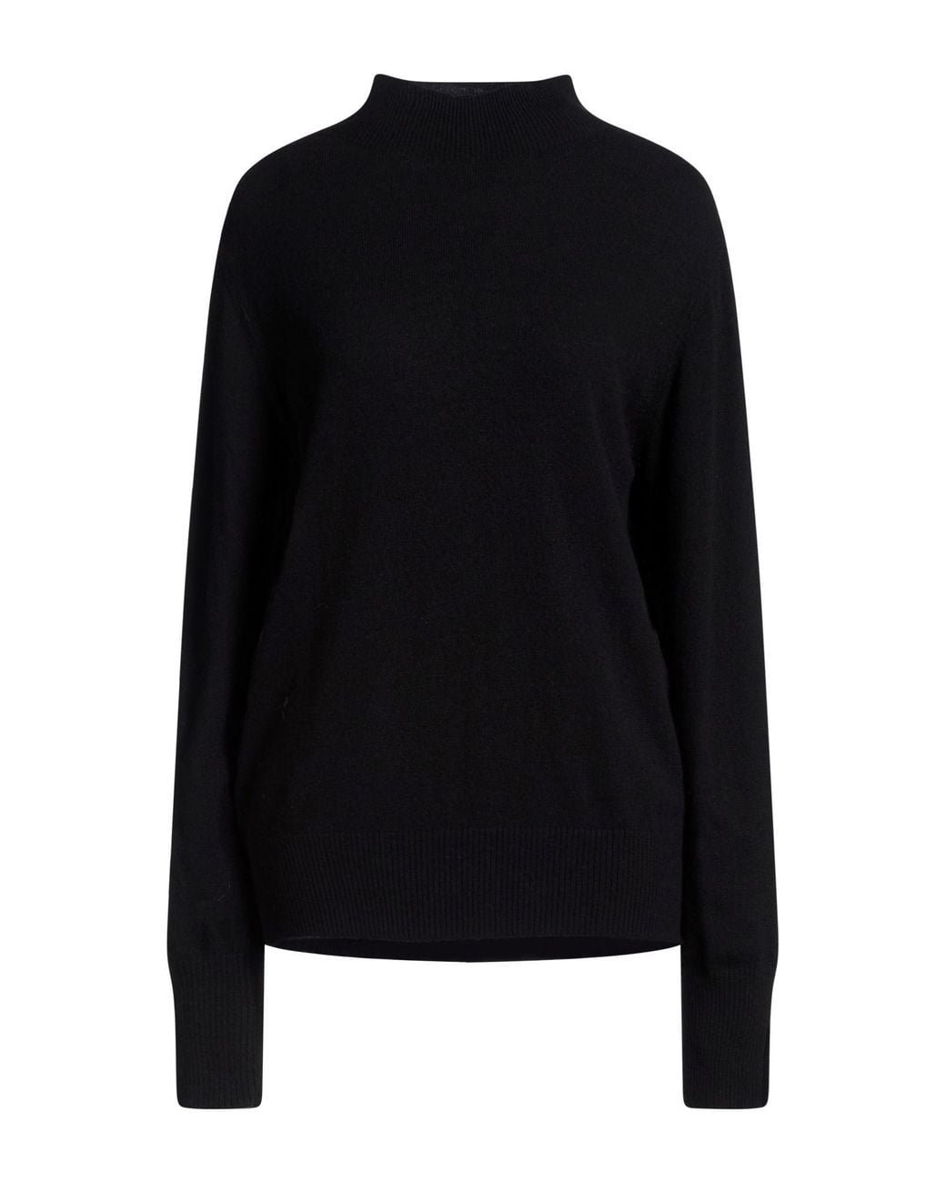 Rebel Queen Black Turtleneck Polyamide, Viscose, Wool, Cashmere
