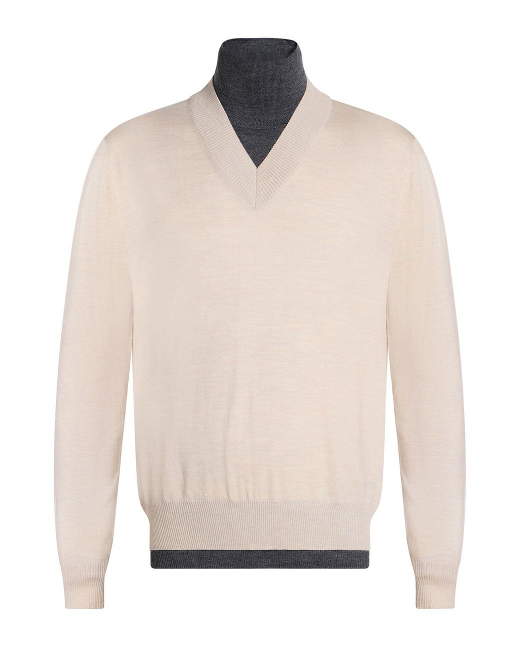 Paolo Pecora White Turtleneck for men