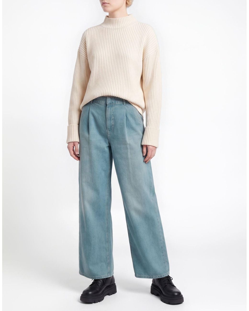 Soallure Blue Jeans Cotton