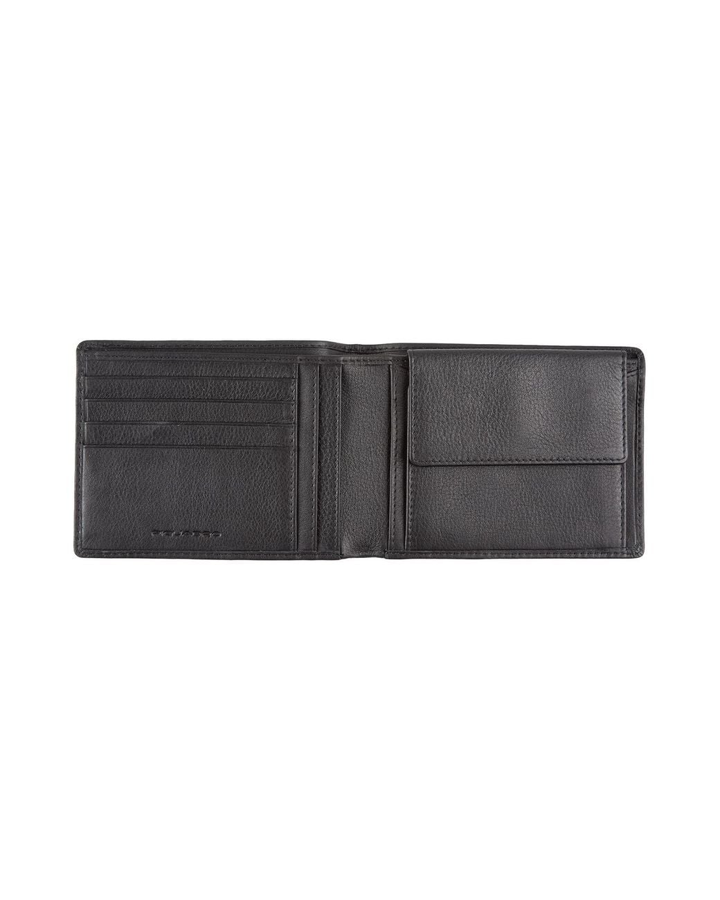 Piquadro Black Wallet for men