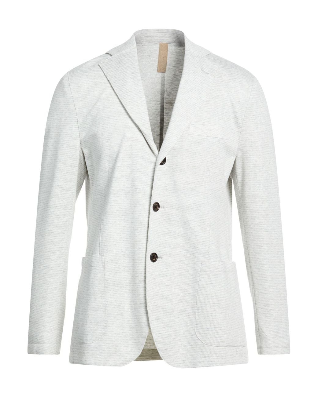 Eleventy White Blazers for men