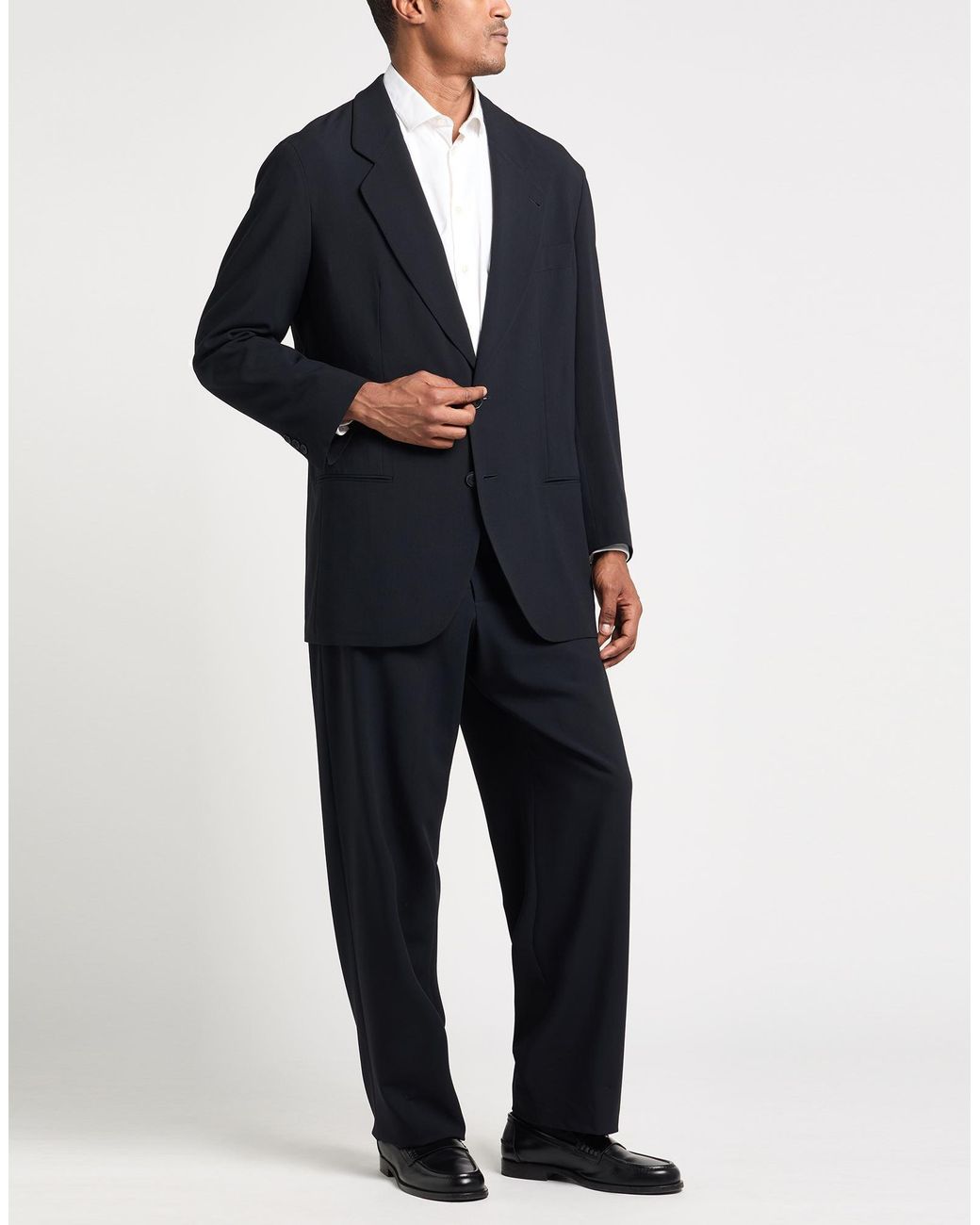 Giorgio Armani Black Suits for men