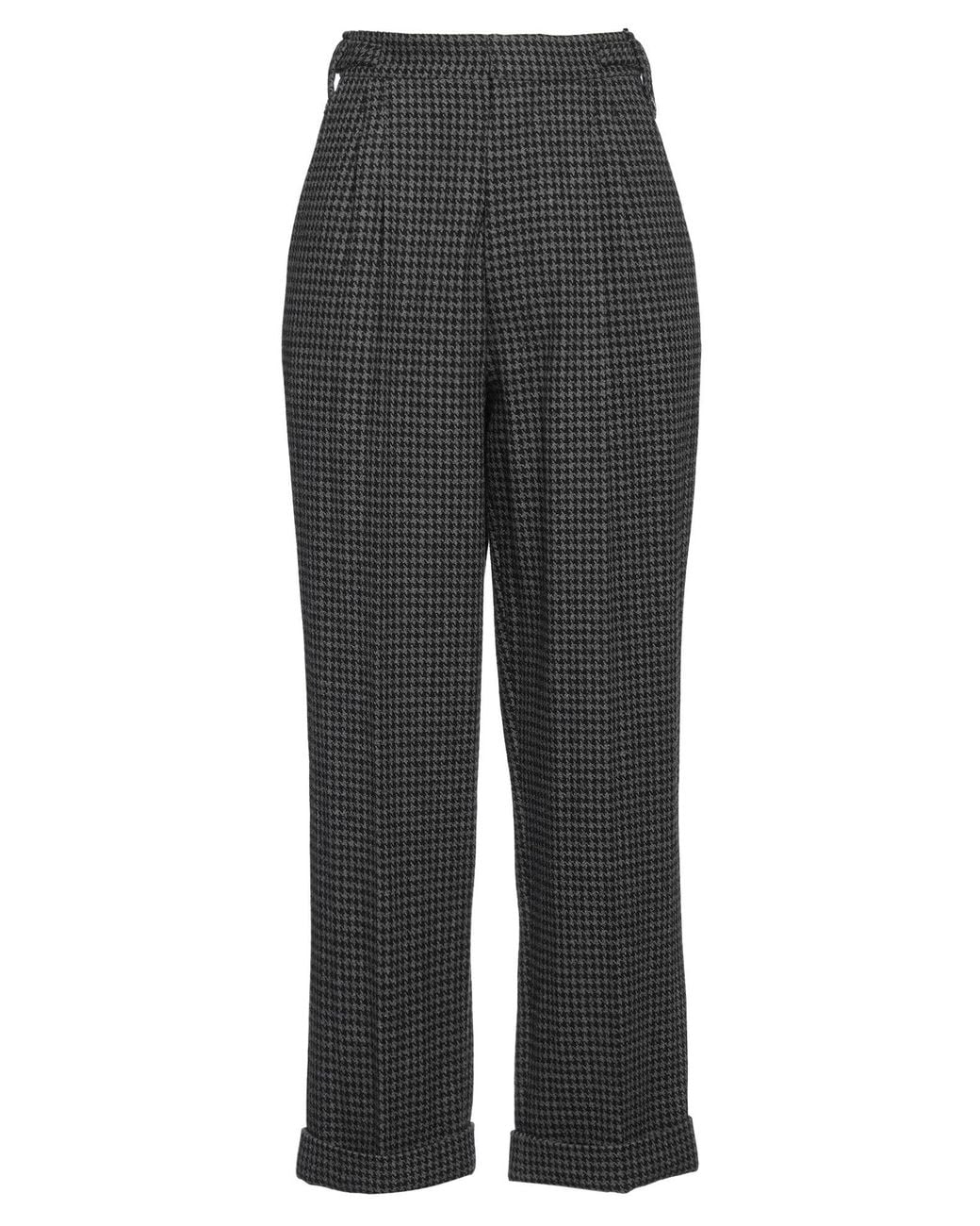 Nanushka Gray Pants Recycled Polyester, Wool