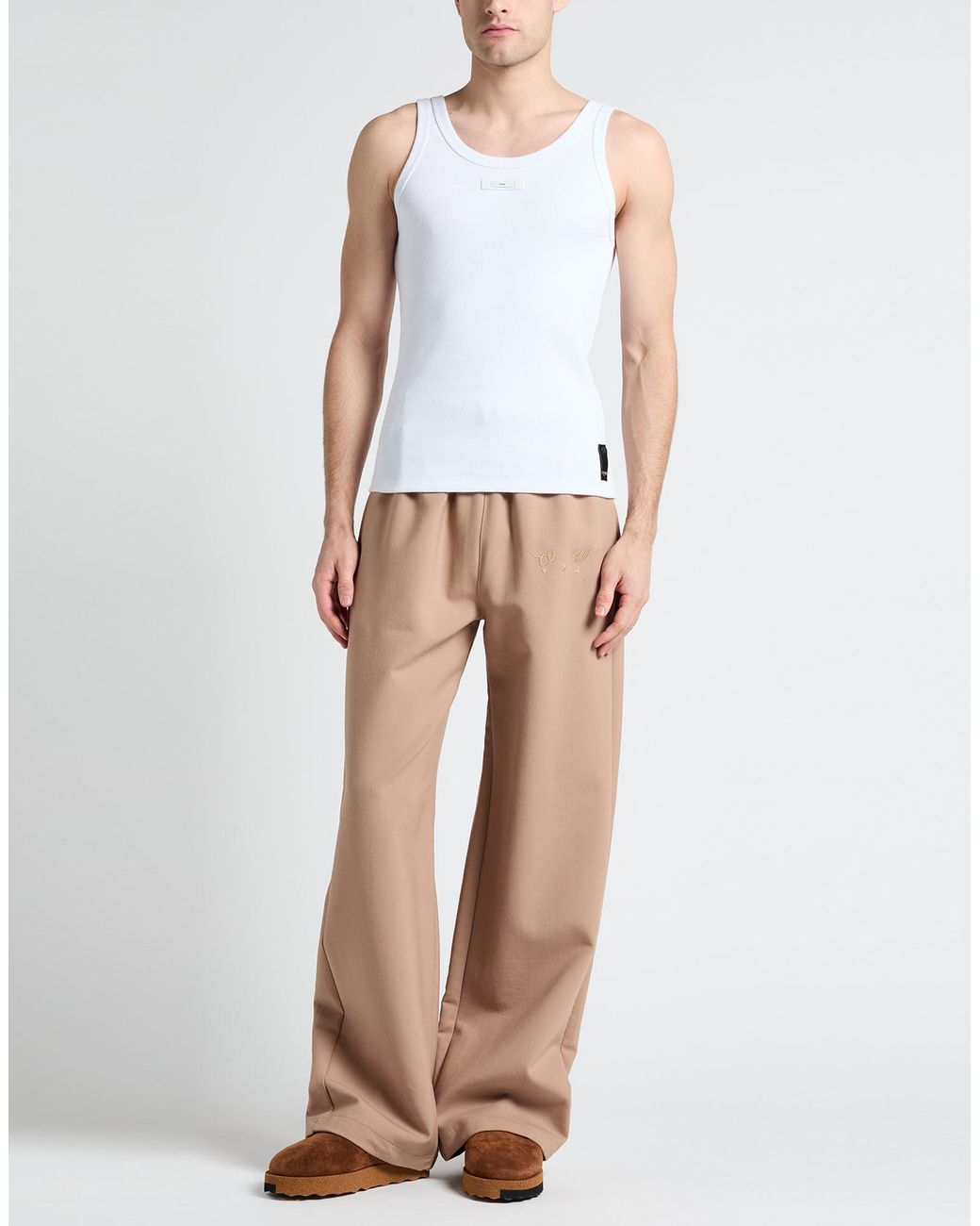 Fendi Tank Top in White for Men | Lyst