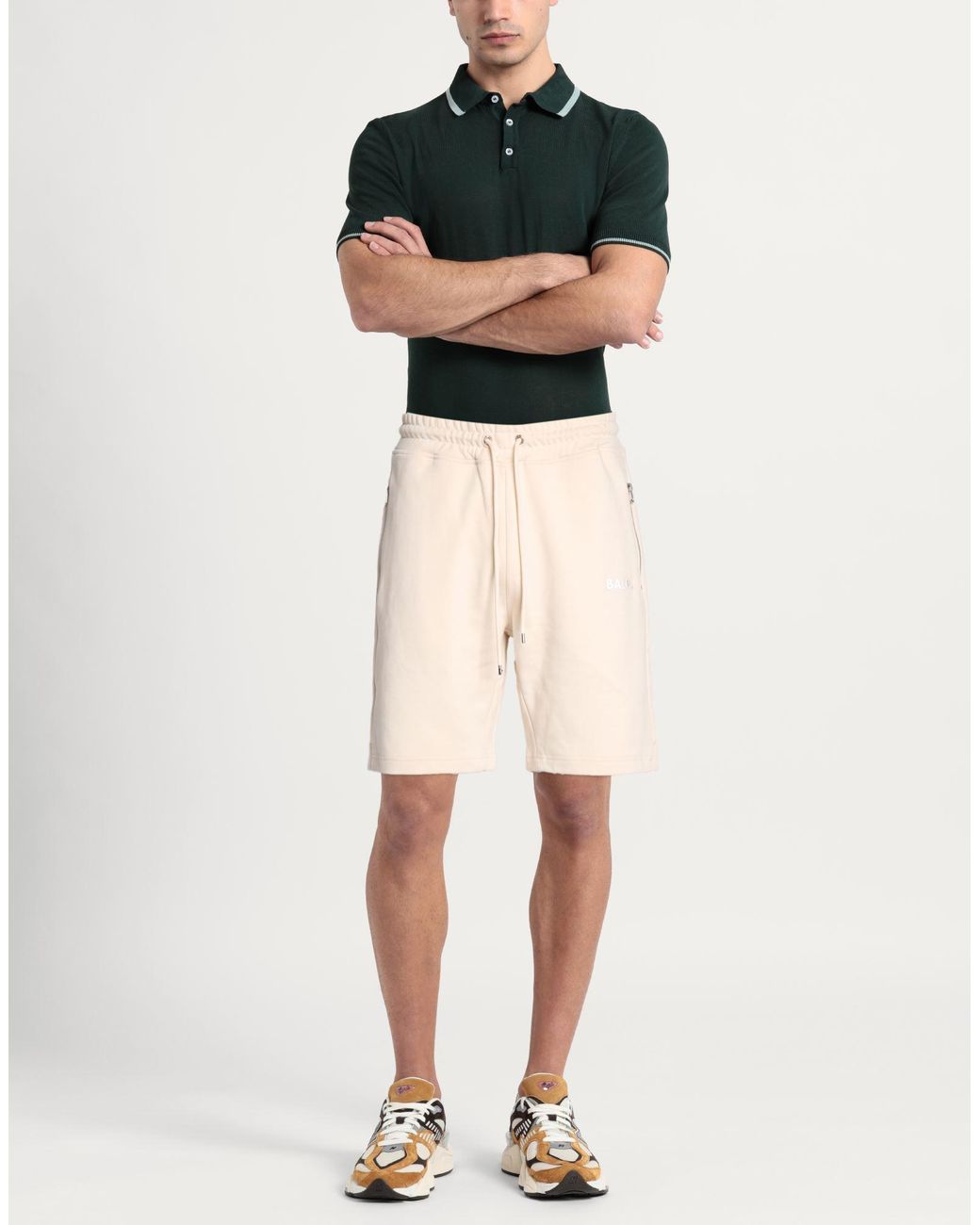BALR Natural Shorts & Bermuda Shorts Cotton, Polyester for men