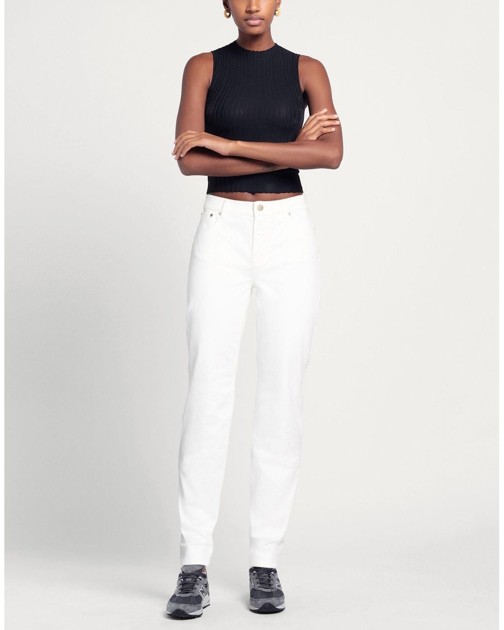 Max Mara White Pants