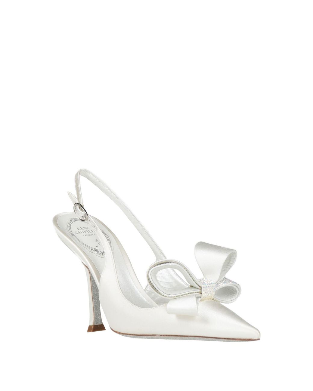 Rene Caovilla White Pumps