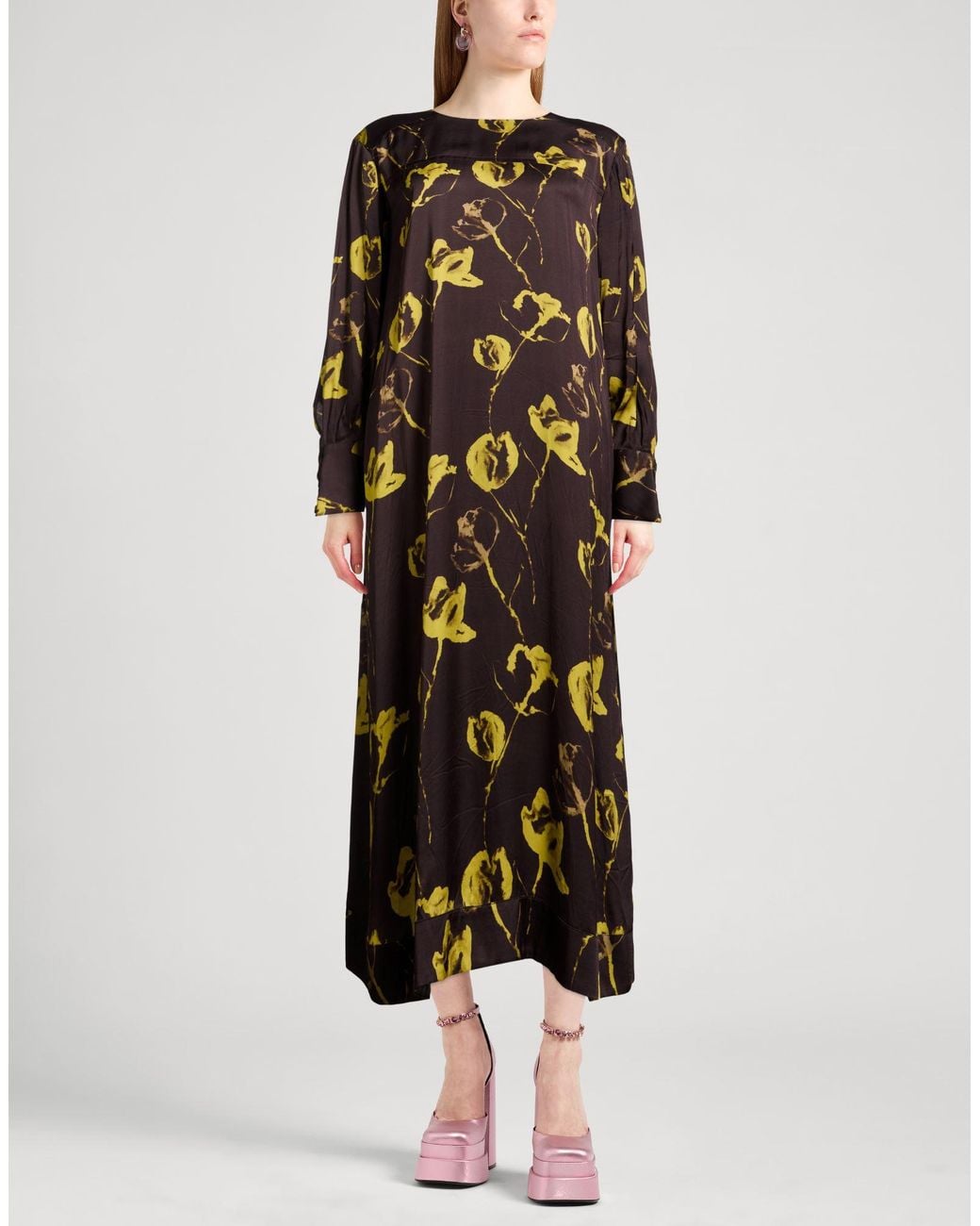 Liviana Conti Black Midi Dresses