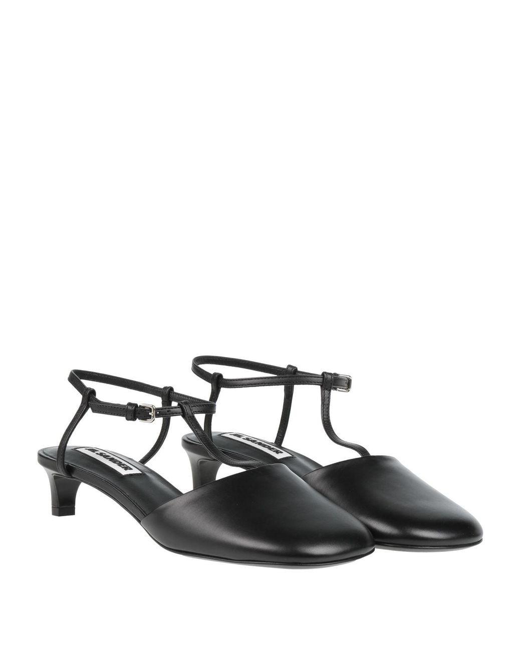 Jil Sander Black Pumps Lambskin