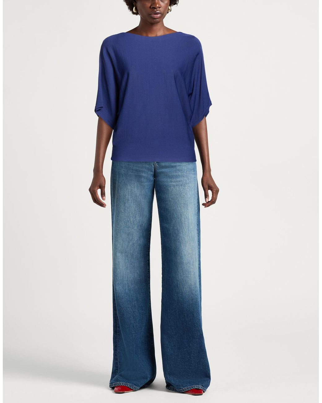 Alpha Studio Blue Sweaters