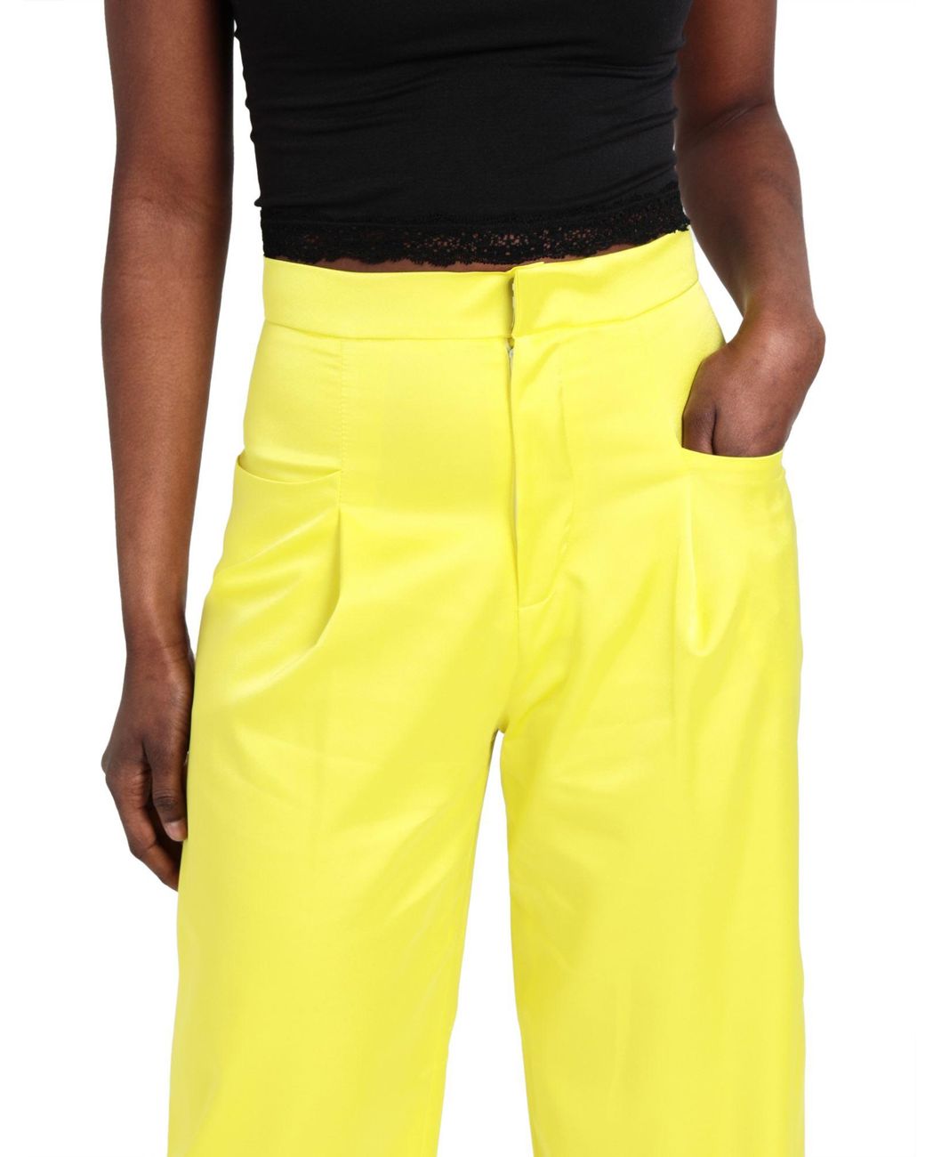 Nineminutes Yellow Pantalone