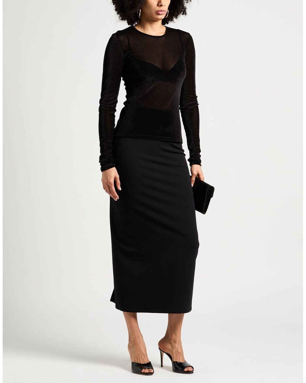Max Mara Black Tops