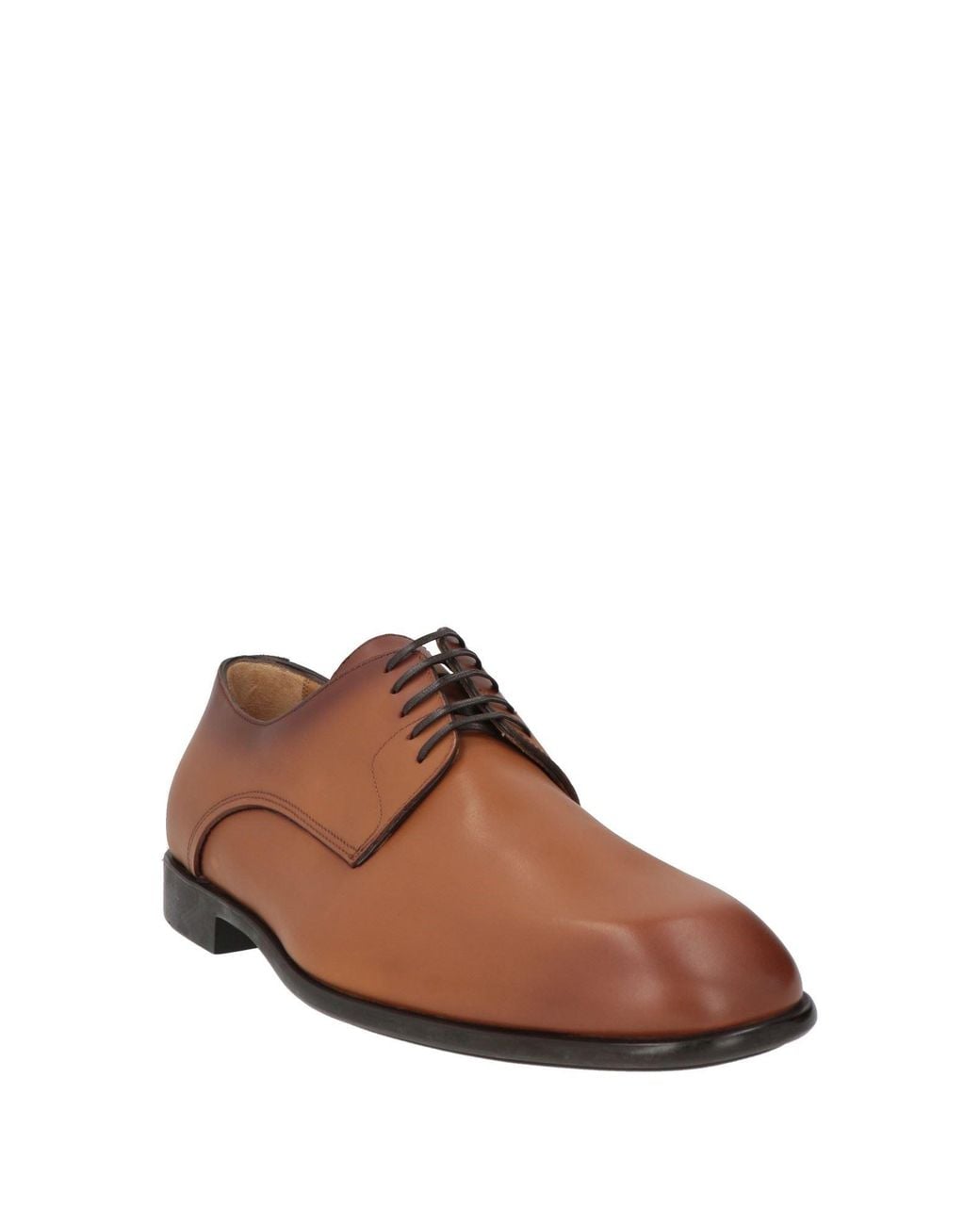 Ferragamo Brown Lace-Up Shoes for men