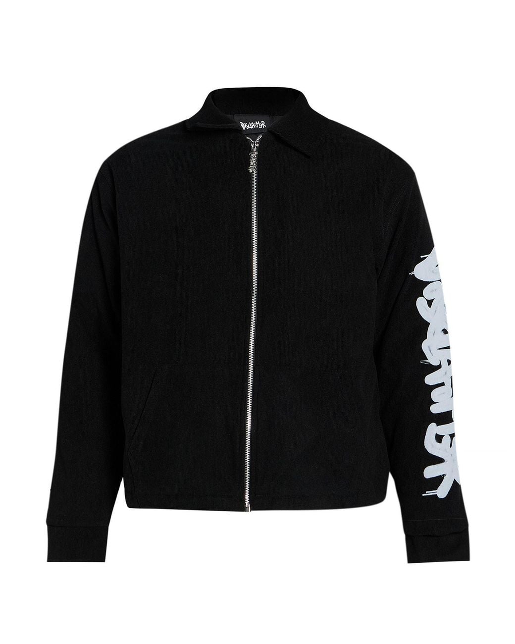 DISCLAIMER Black Jacket Polyester for men