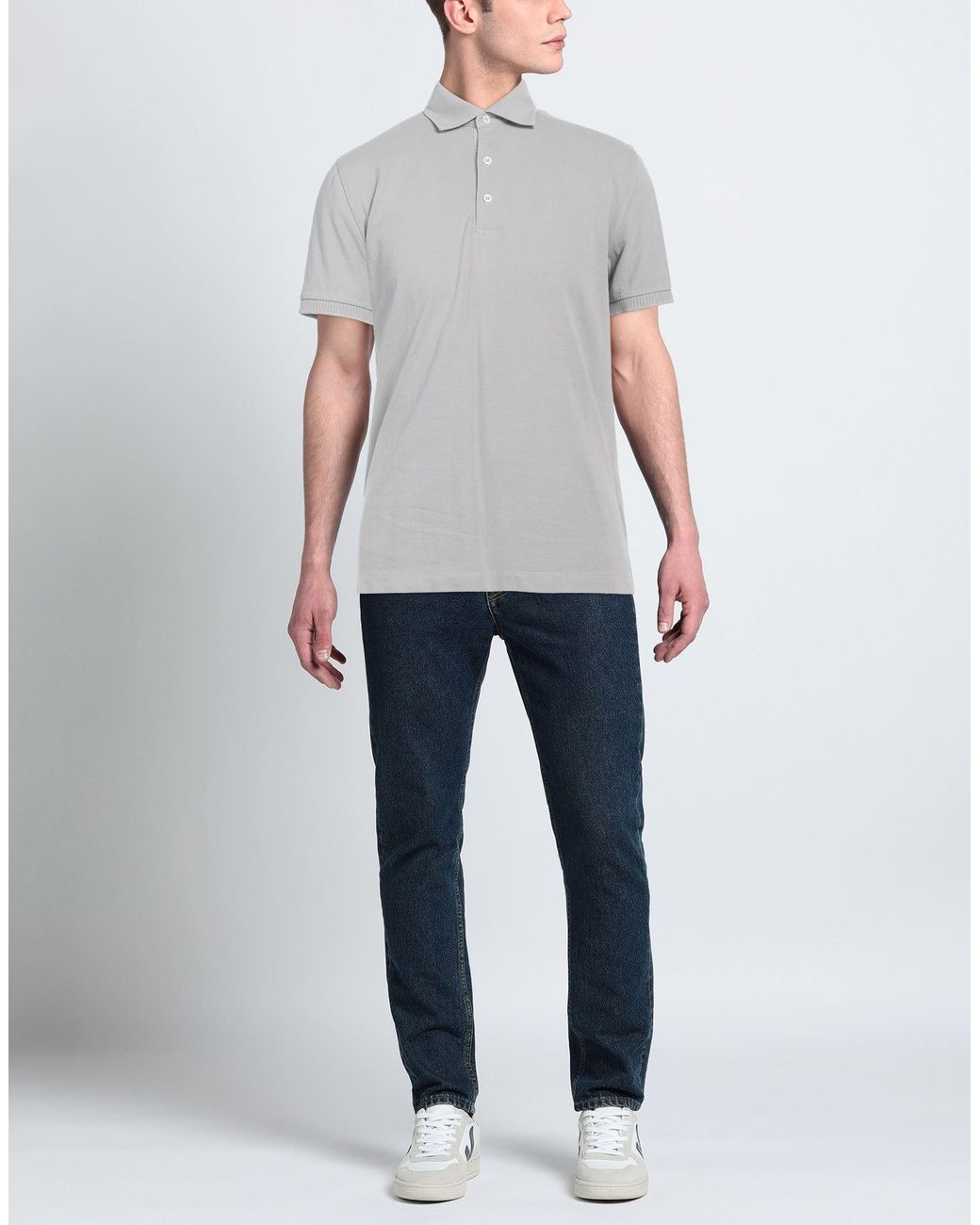 3RD · MAY Gray Polo Shirt for men