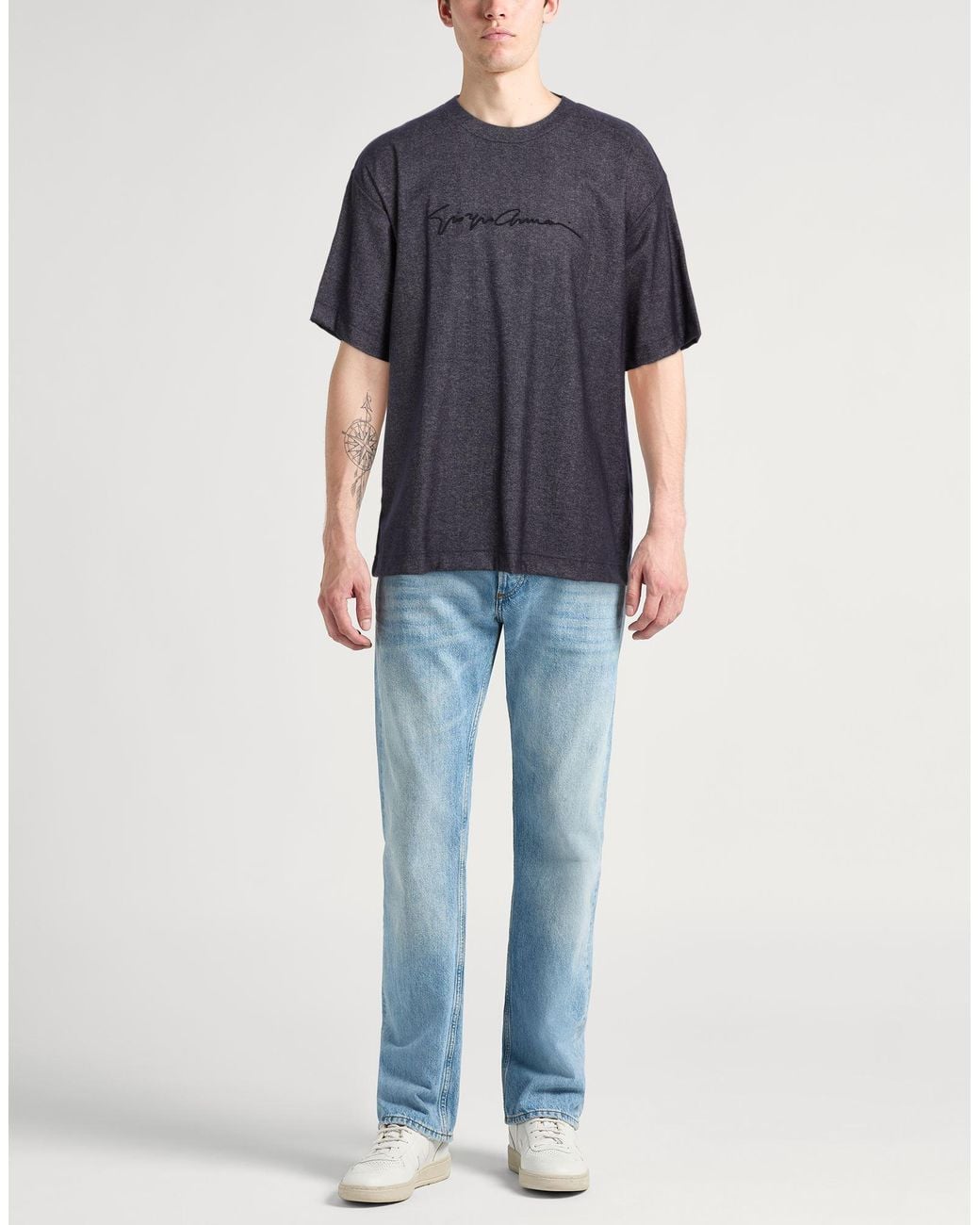 Giorgio Armani Blue T-Shirts for men