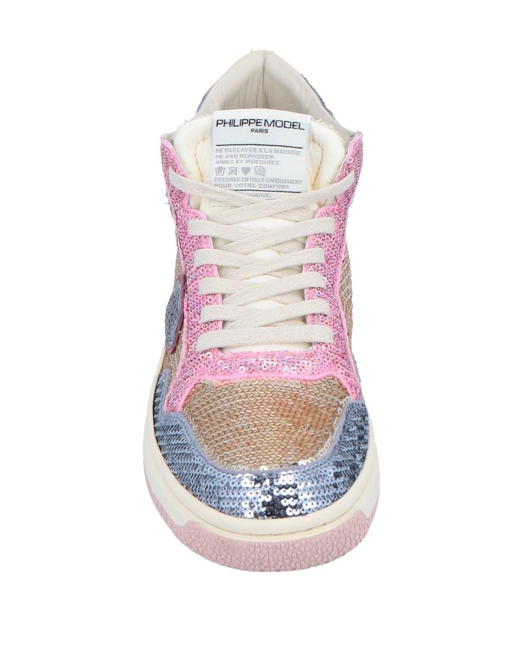 Philippe Model Metallic Trainers